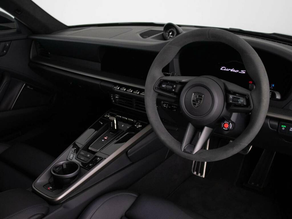 Porsche 911 Turbo S Black #4