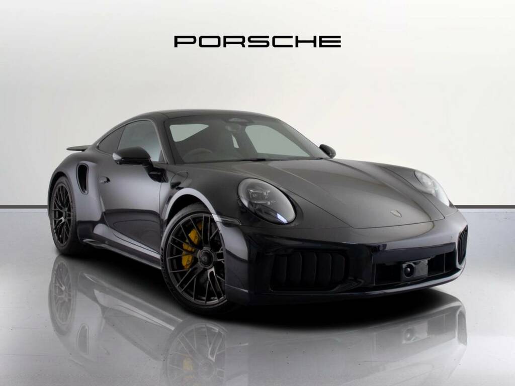 Porsche 911 Turbo S Black