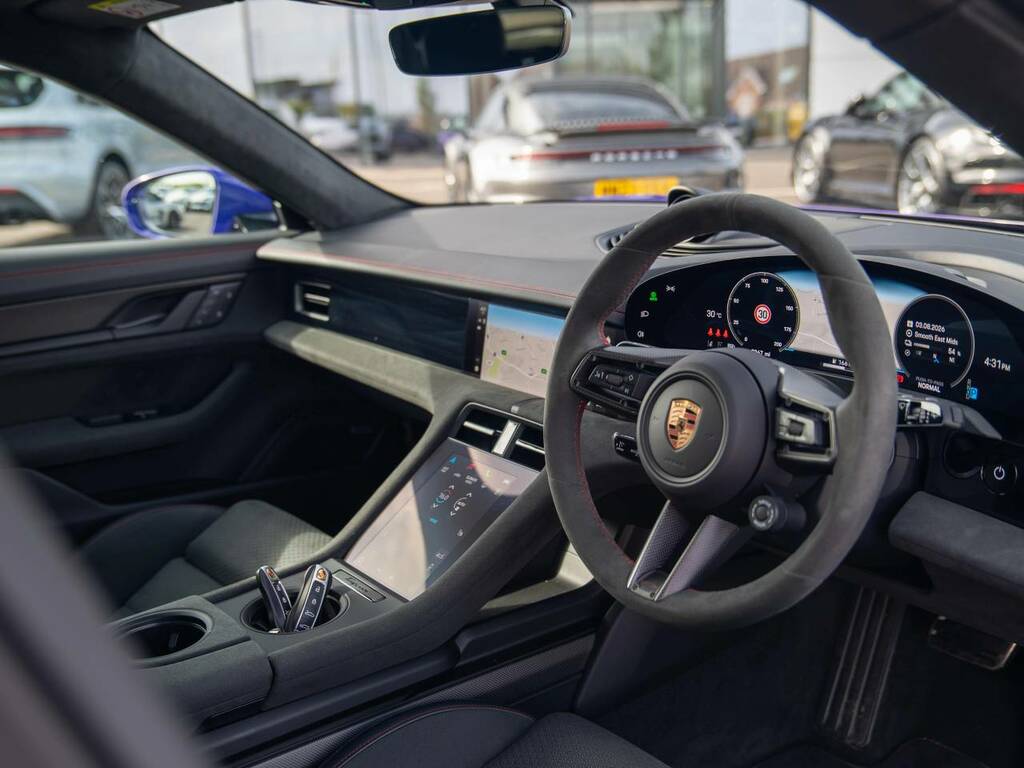 Porsche Taycan Gts Sport Turismo Blue #4