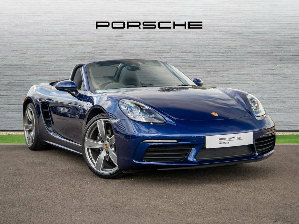 Porsche 718 Boxster Convertible Blue