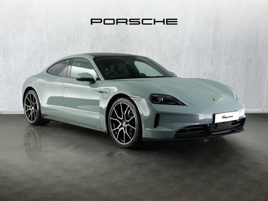 Porsche Taycan 4S Green