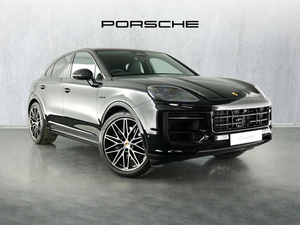 Porsche Cayenne E-hybrid Coup233 Black Edition Black