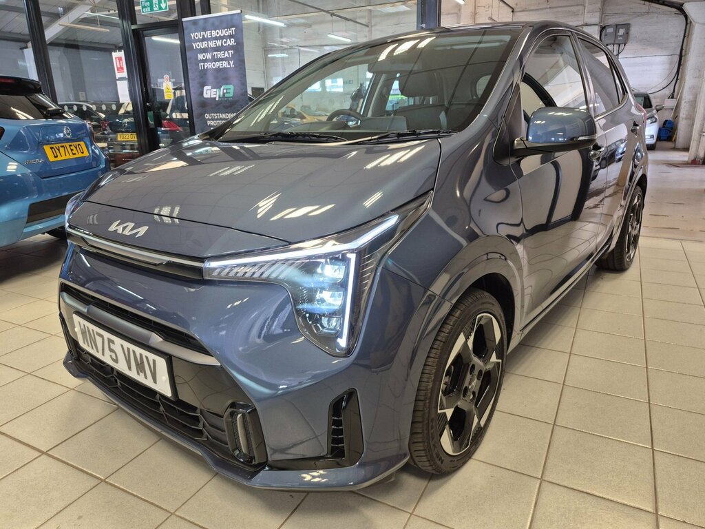 Kia Picanto 1.0 3 Hatchback Amt Euro 6 Ss 62 Bh Blue #5