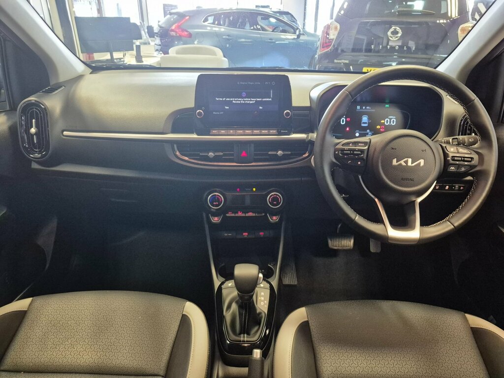Kia Picanto 1.0 3 Hatchback Amt Euro 6 Ss 62 Bh Blue #3