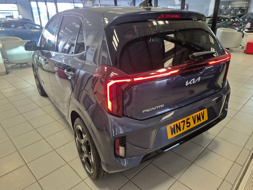 Kia Picanto 1.0 3 Hatchback Amt Euro 6 Ss 62 Bh Blue #2
