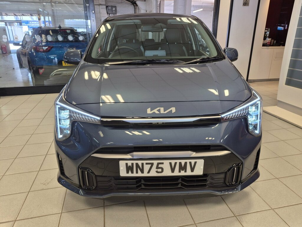 Kia Picanto 1.0 3 Hatchback Amt Euro 6 Ss 62 Bh Blue #4