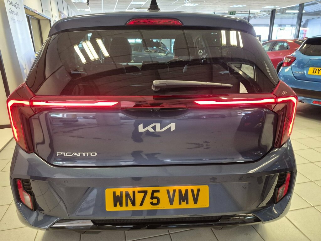 Kia Picanto 1.0 3 Hatchback Amt Euro 6 Ss 62 Bh Blue #6