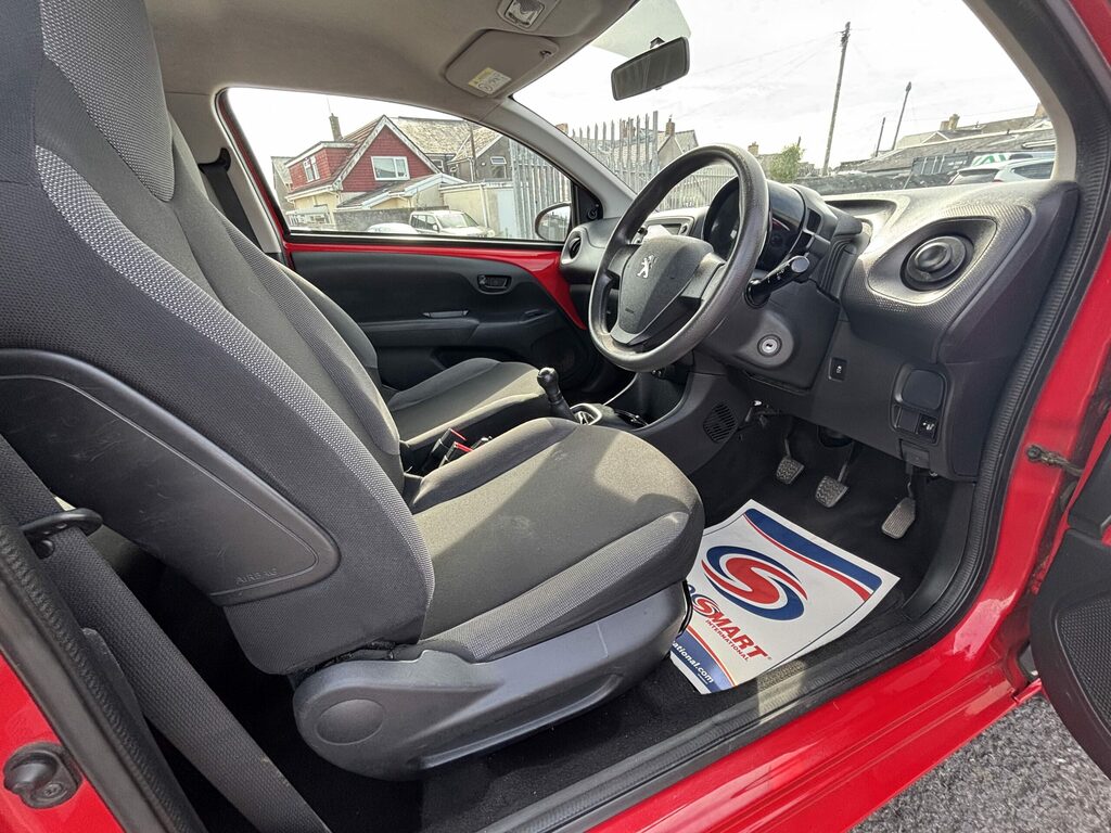 Peugeot 108 1.0 Access Low Mileage Cheap Tax And Insurance Red #14
