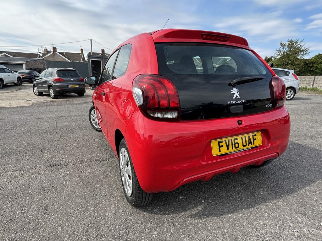 Peugeot 108 1.0 Access Low Mileage Cheap Tax And Insurance Red #9