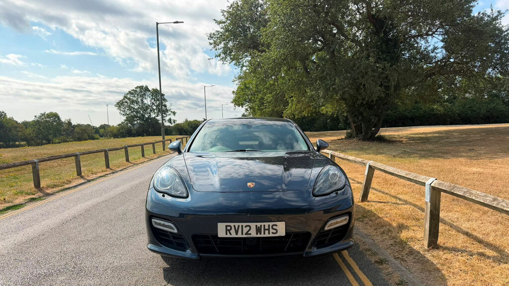 Porsche Panamera Gts Low Mileage Mega Spec Stunning Car Terrific Va Blue #4