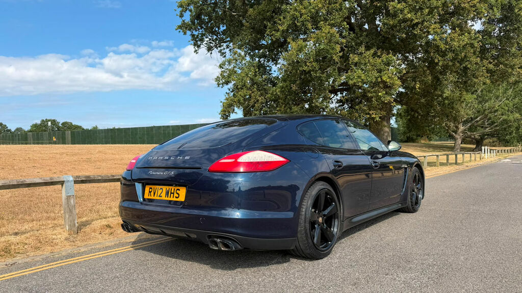 Porsche Panamera Gts Low Mileage Mega Spec Stunning Car Terrific Va Blue #2