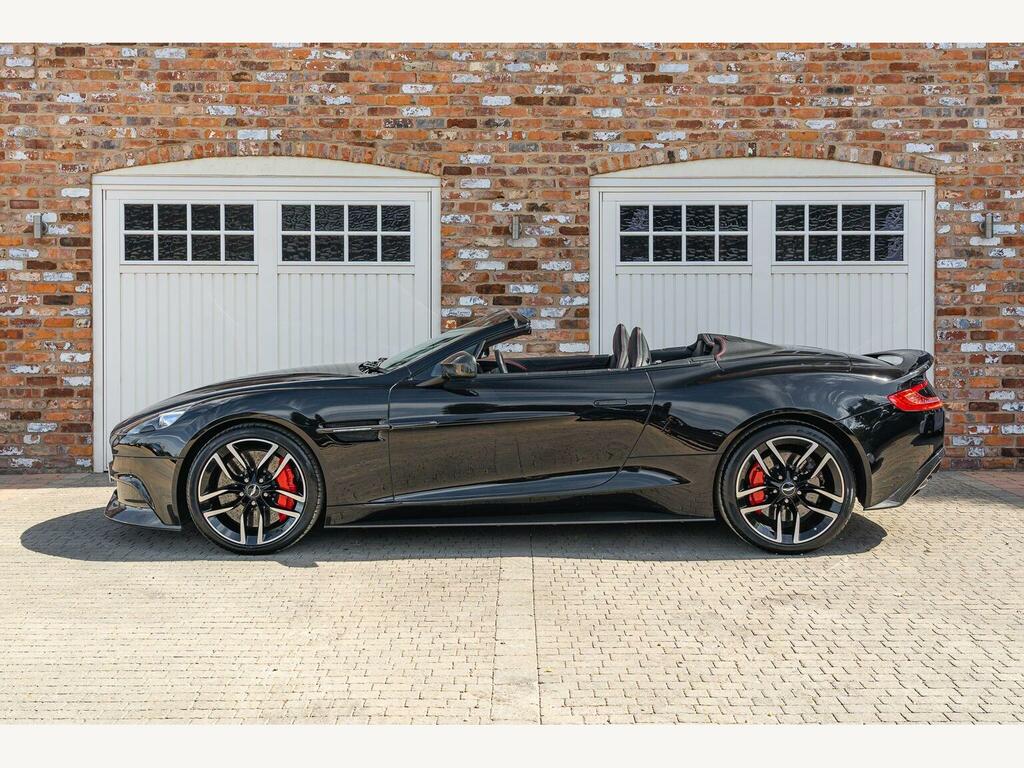 Aston Martin Vanquish 6.0 V12 Carbon Edition Black Volante T- Black #4