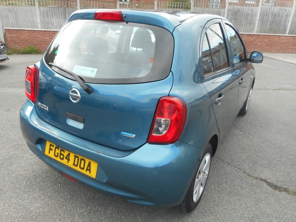 Nissan Micra 1.2 Visia Blue #3