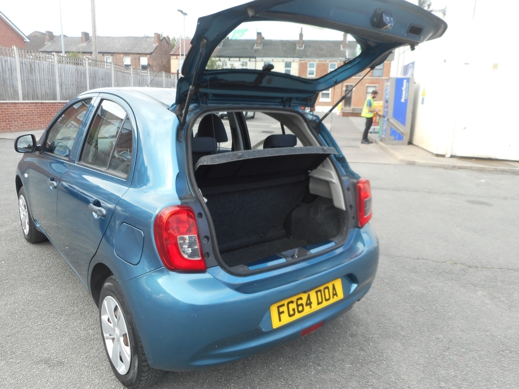Nissan Micra 1.2 Visia Blue #4