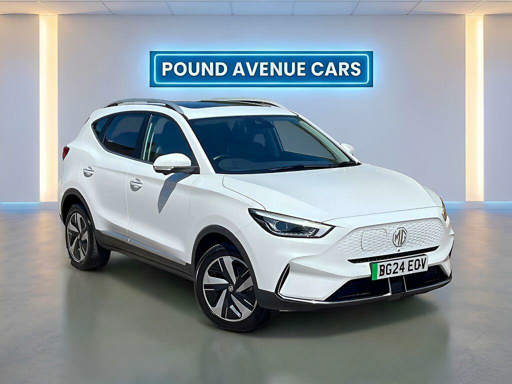 MG ZS 72.6Kwh Trophy Connect Long Range White