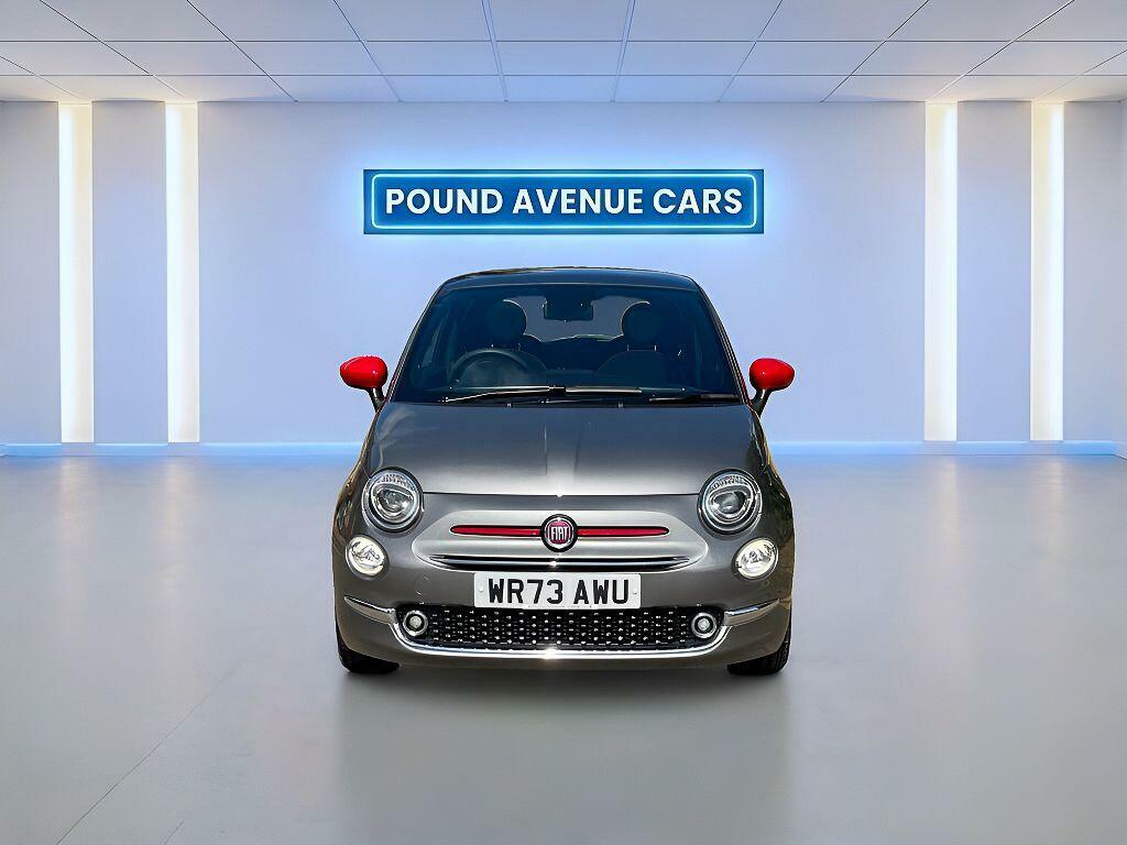 Fiat 500 Red Grey #3