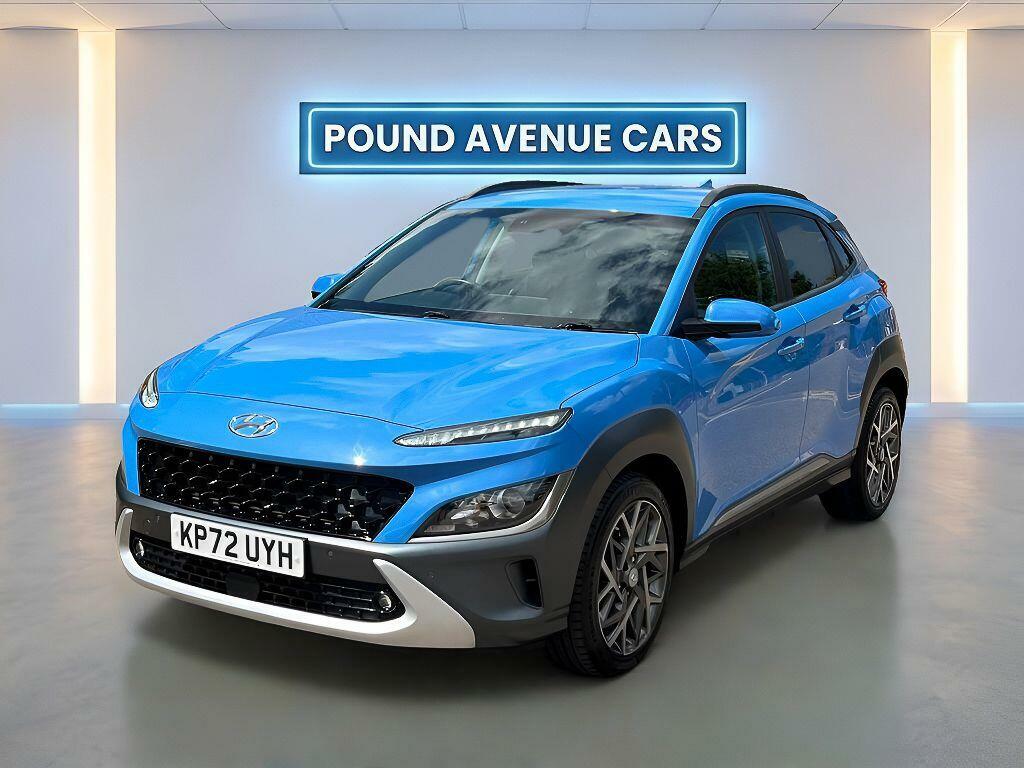 Hyundai Kona Premium Blue #4