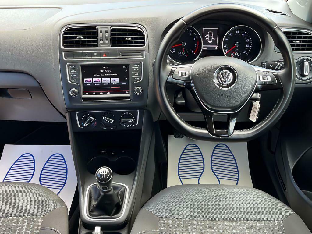 Volkswagen Polo 1.2 Tsi Bluemotion Tech Se Euro 6 Ss LR16DHY White #2
