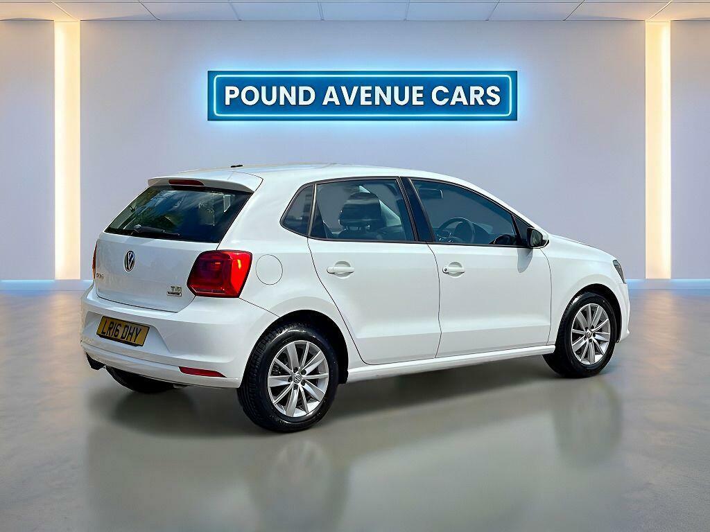 Volkswagen Polo 1.2 Tsi Bluemotion Tech Se Euro 6 Ss LR16DHY White #5
