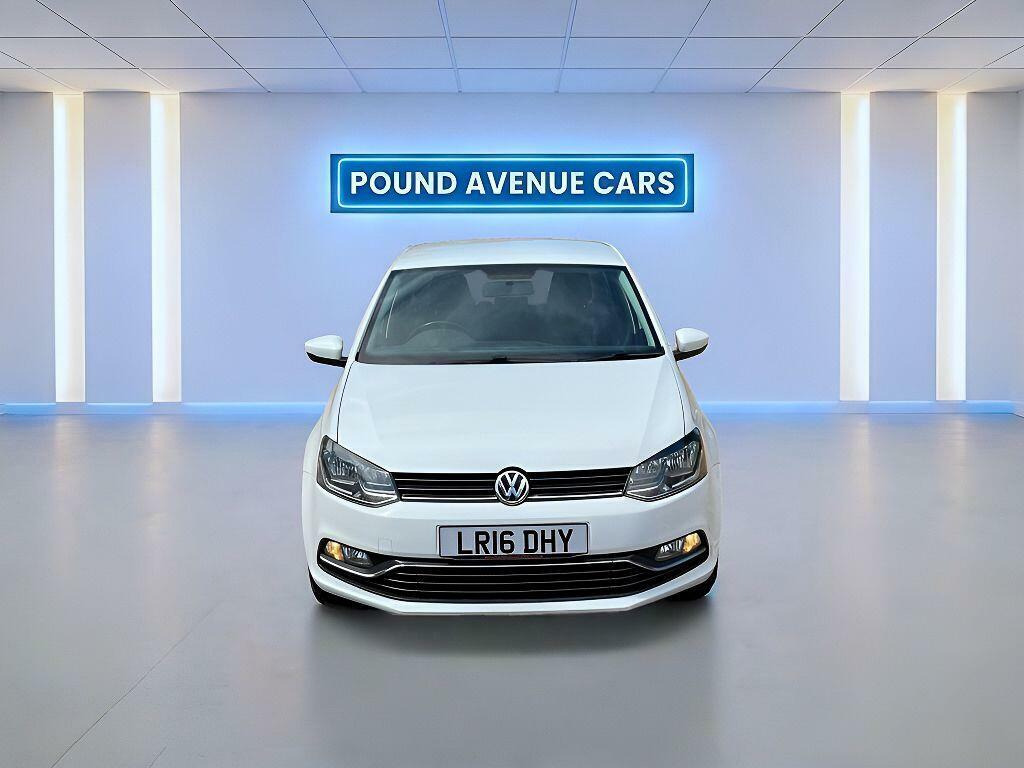 Volkswagen Polo 1.2 Tsi Bluemotion Tech Se Euro 6 Ss LR16DHY White #3
