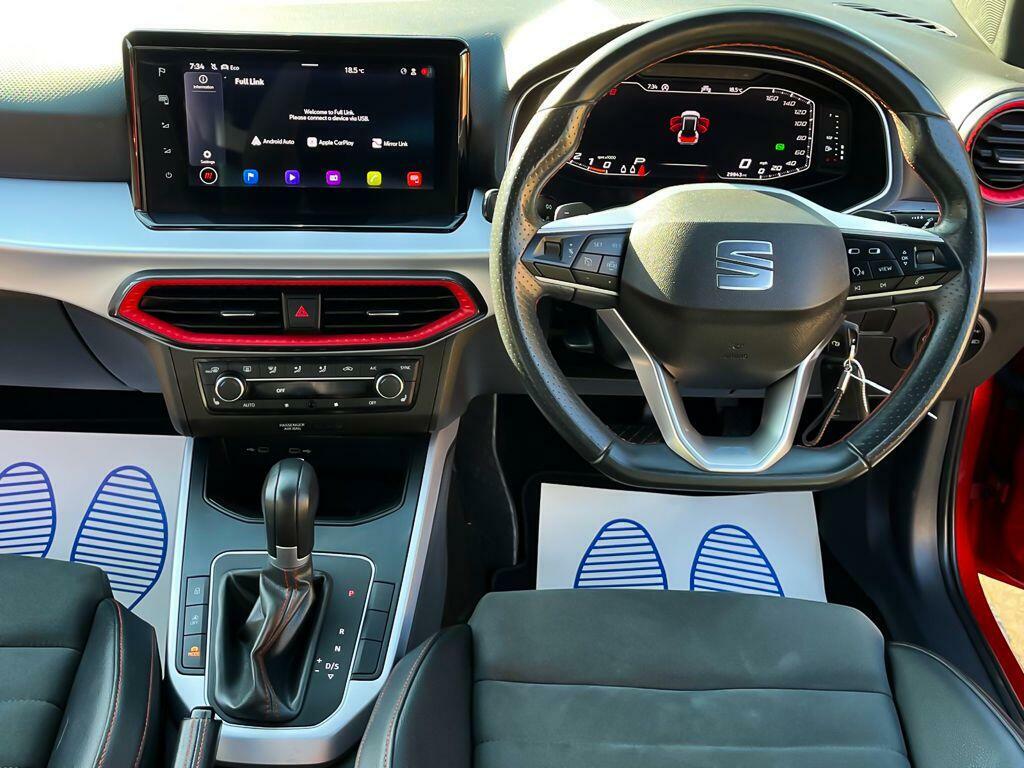 Seat Arona Fr Sport 1.0 Tsi 110 7-Speed Black #19