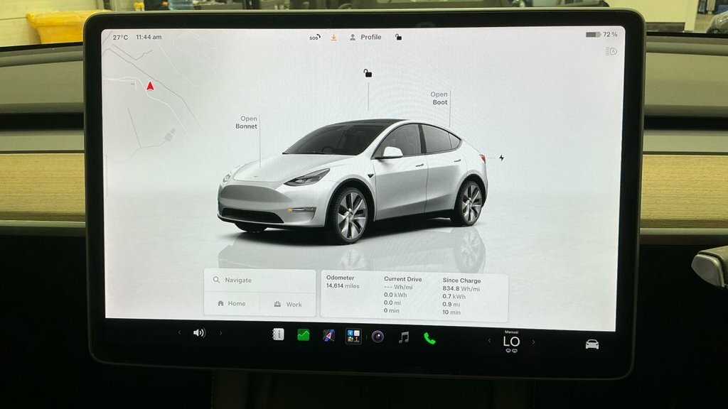 Tesla Model Y Suv White #6