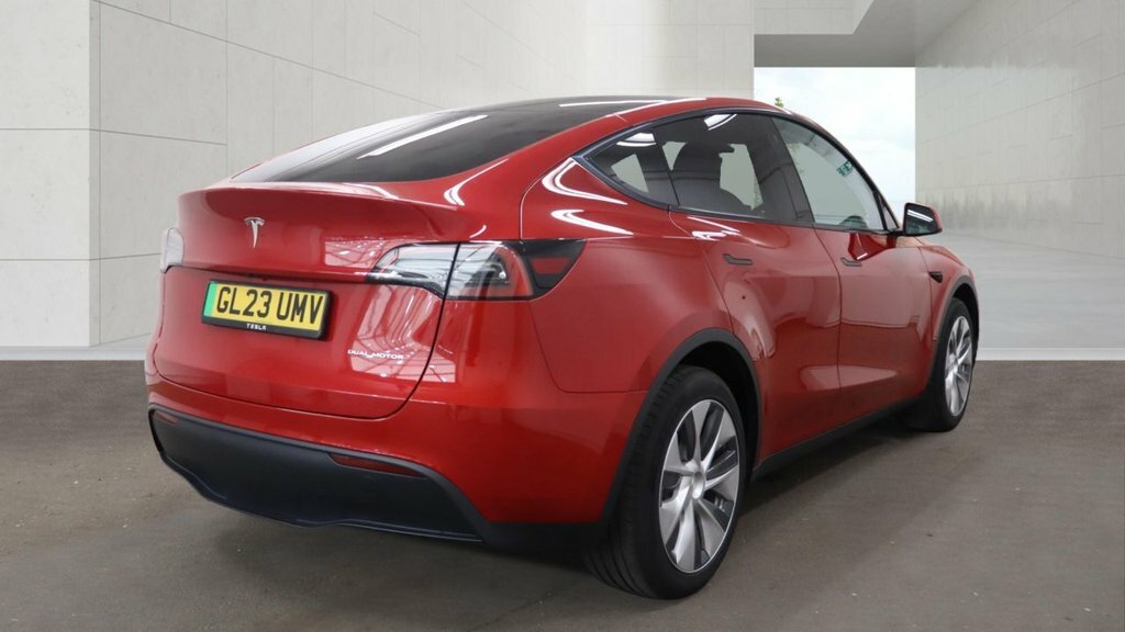 Tesla Model Y Suv Red #6