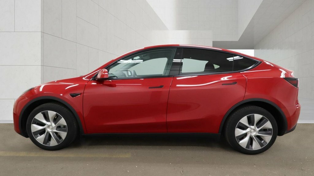 Tesla Model Y Suv Red #3