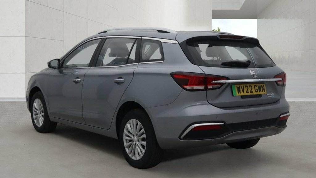 MG MG5 Estate Silver #2
