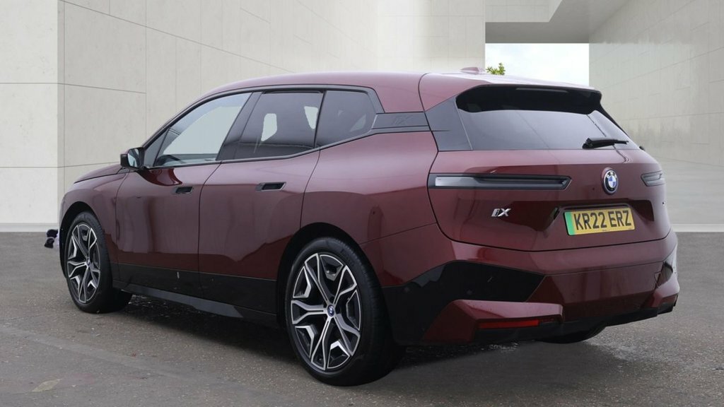 BMW iX Suv Red #3