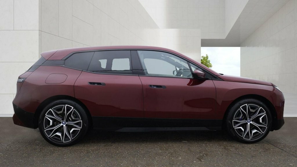 BMW iX Suv Red #5