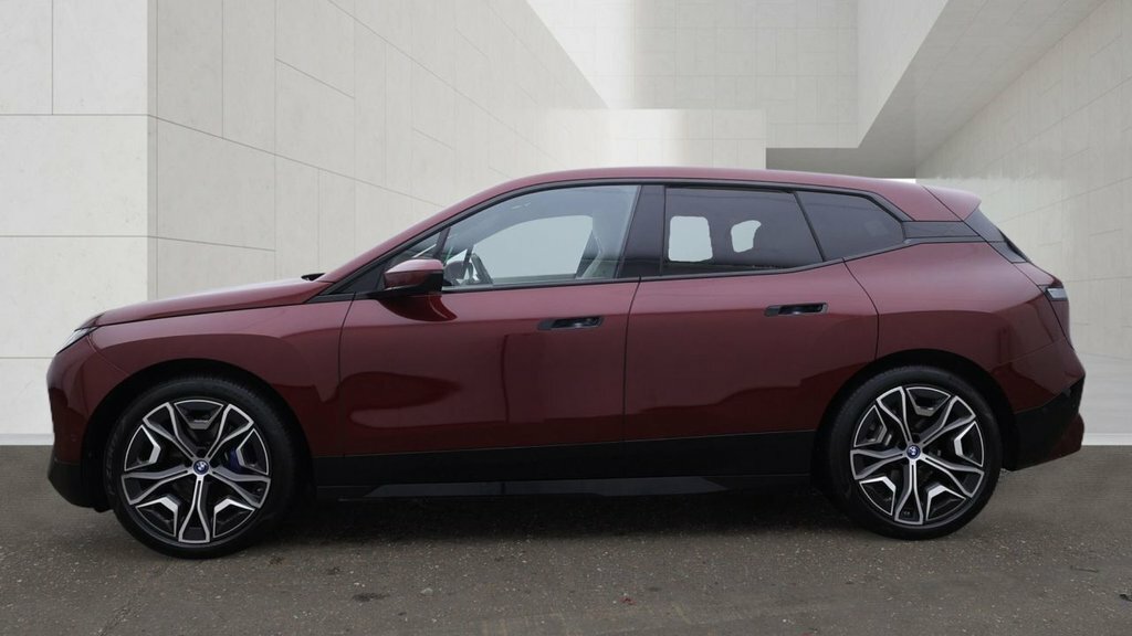 BMW iX Suv Red #6