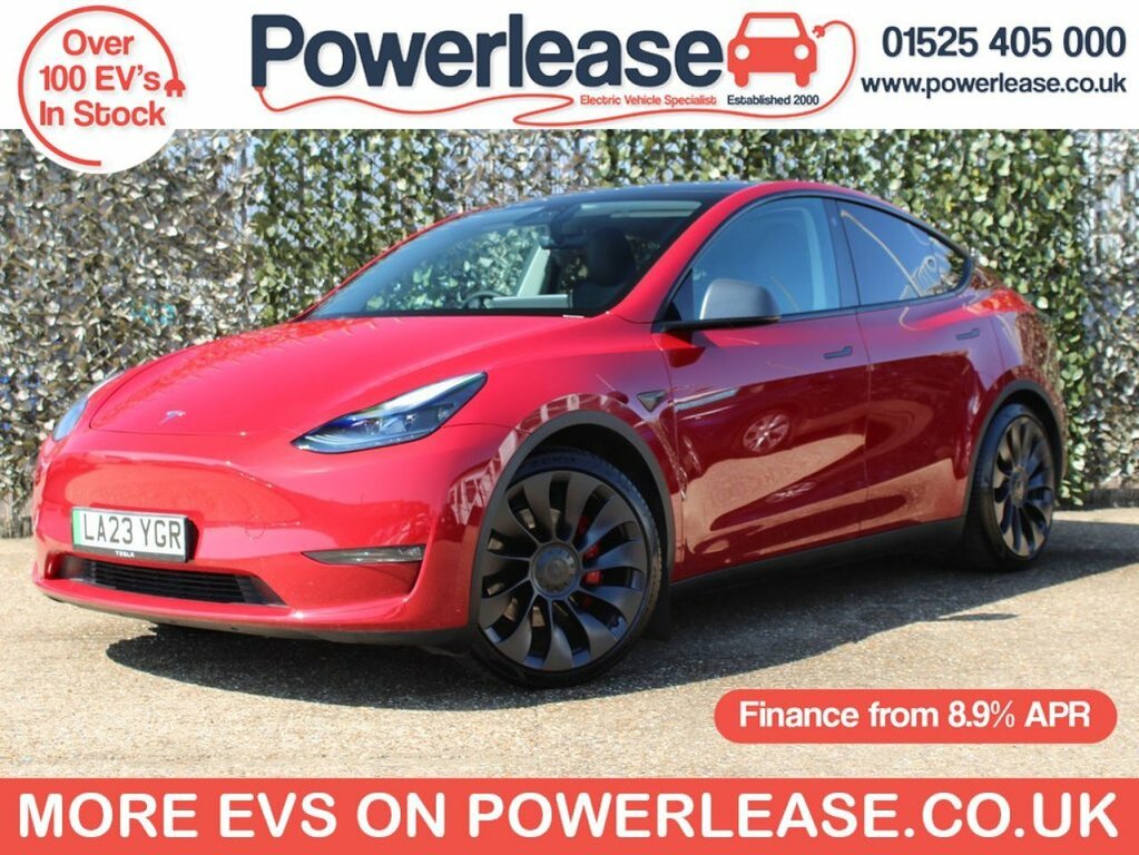 Tesla Model Y Suv Red