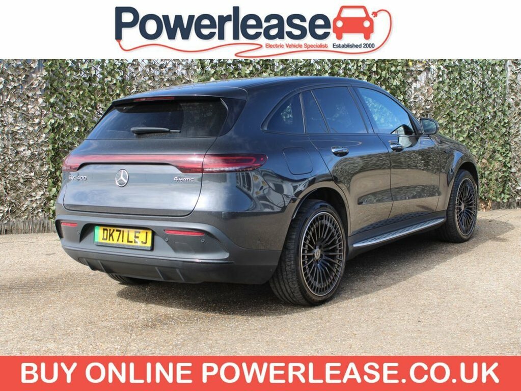 Mercedes-Benz EQC Suv Grey #4