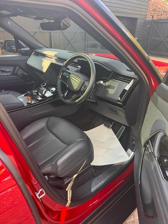Land Rover Range Rover Sport Hse Dynamic Black Red #10
