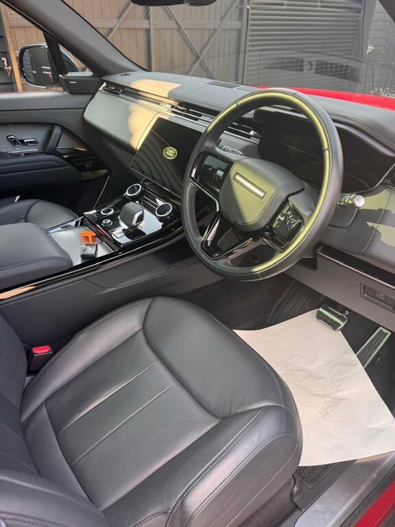 Land Rover Range Rover Sport Hse Dynamic Black Red #13