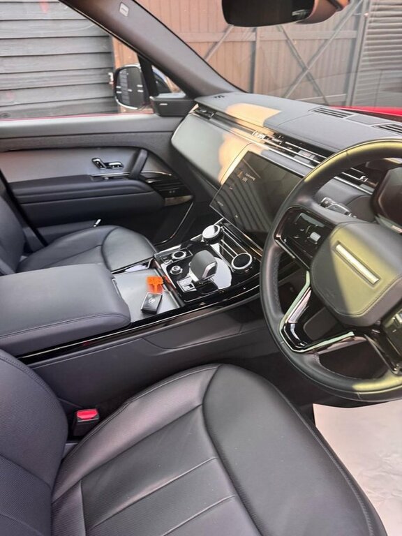 Land Rover Range Rover Sport Hse Dynamic Black Red #12