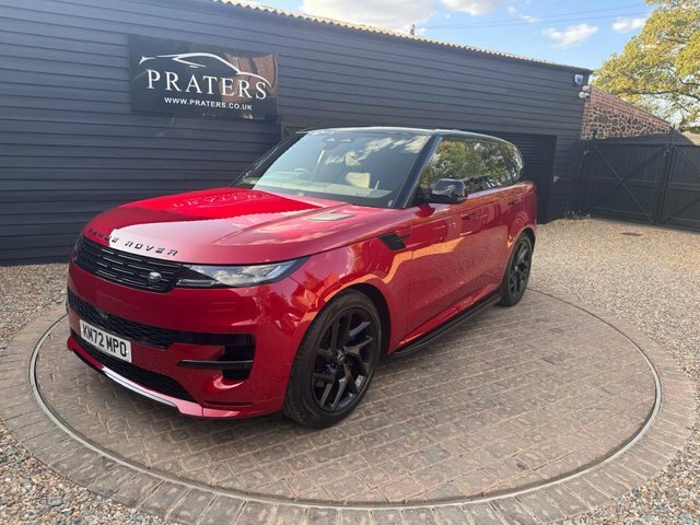 Land Rover Range Rover Sport Hse Dynamic Black Red #39