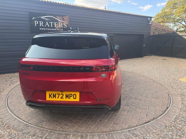 Land Rover Range Rover Sport Hse Dynamic Black Red #7