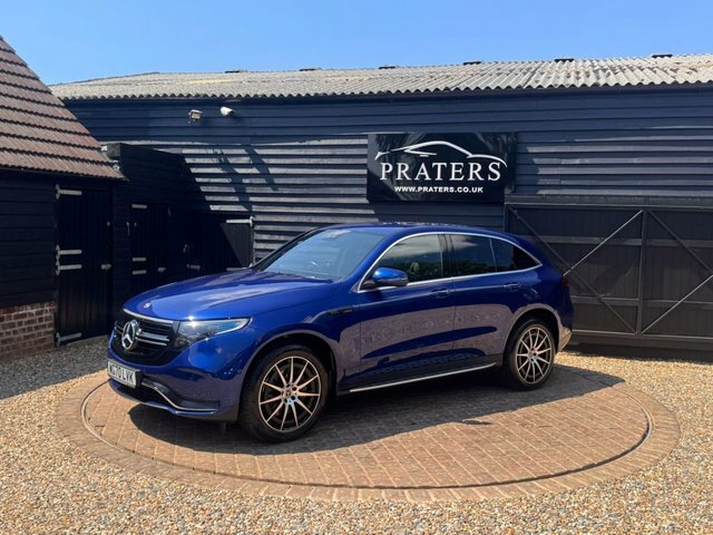 Mercedes-Benz EQC 400 80Kwh Amg Line Blue #2