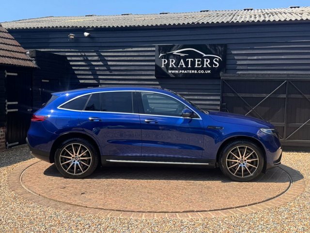 Mercedes-Benz EQC 400 80Kwh Amg Line Blue #5