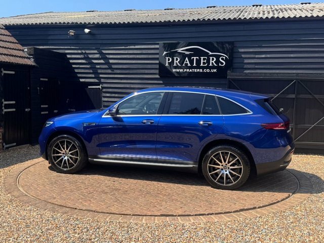 Mercedes-Benz EQC 400 80Kwh Amg Line Blue #6