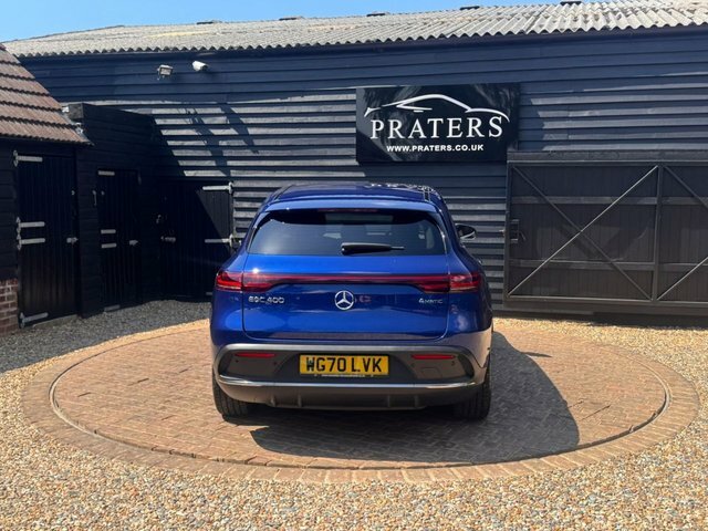 Mercedes-Benz EQC 400 80Kwh Amg Line Blue #3