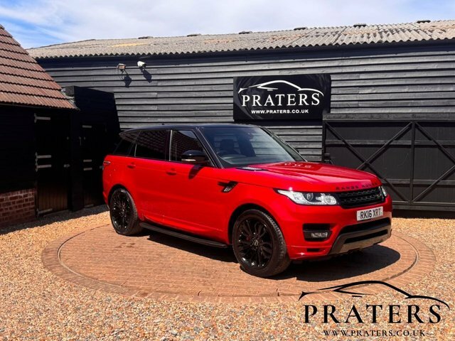 Land Rover Range Rover Sport Sd V6 Dynamic Red