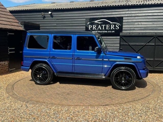 Mercedes-Benz G Class 241 Bhp Blue #4