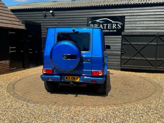 Mercedes-Benz G Class 241 Bhp Blue #3