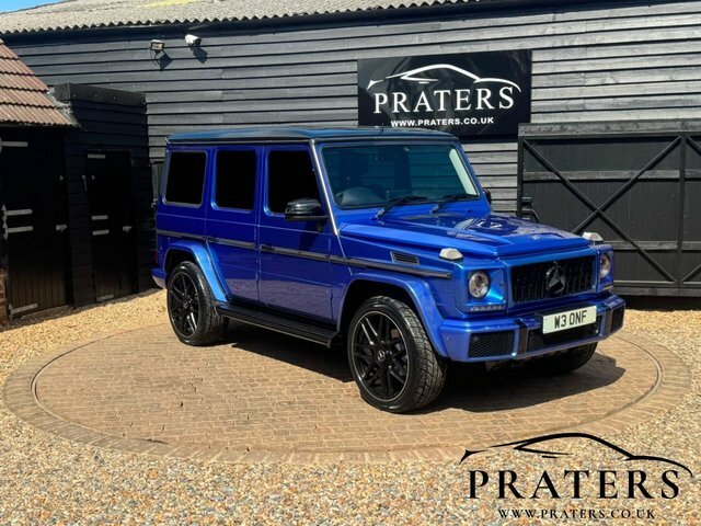 Mercedes-Benz G Class 241 Bhp Blue