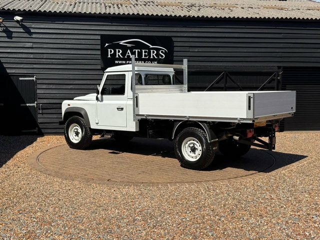 Land Rover Defender 130 Tdi Chassis Cab White #3