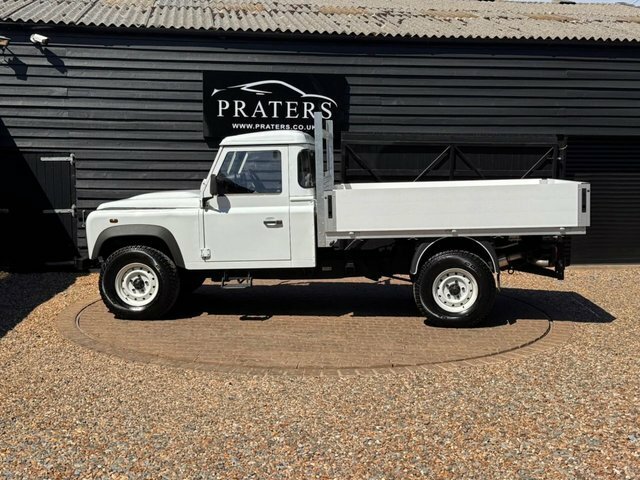 Land Rover Defender 130 Tdi Chassis Cab White #2