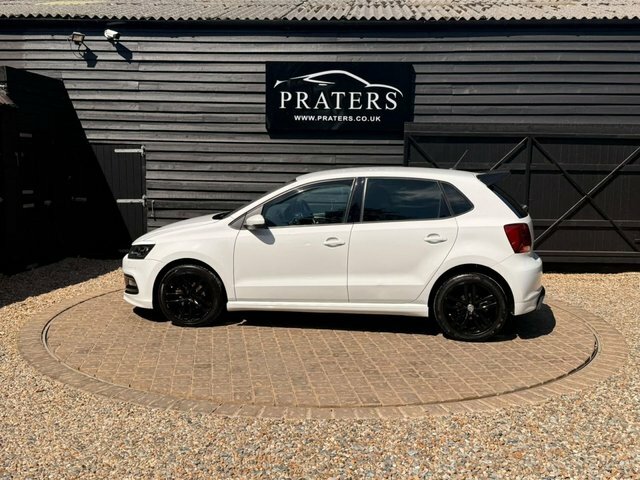 Volkswagen Polo Tsi Bluemotion Tech R-line White #4